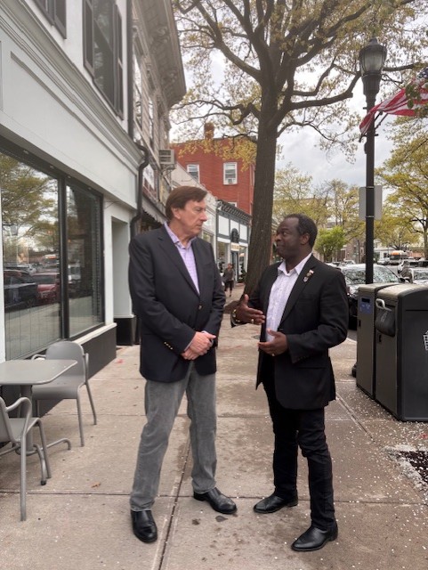 talking with Dave Matthews in Rye